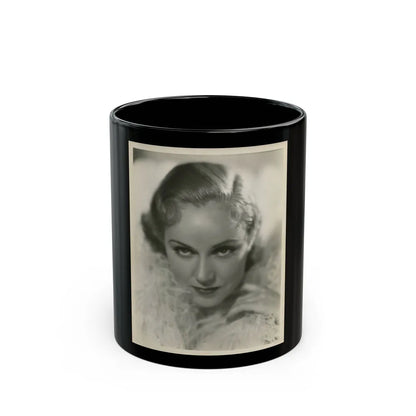 Fay Wray #130 (Vintage Female Icon) Black Coffee Mug-11oz-Go Mug Yourself