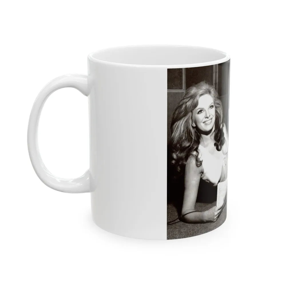 Julie Ege #111 (Vintage Female Icon) White Coffee Mug-Go Mug Yourself