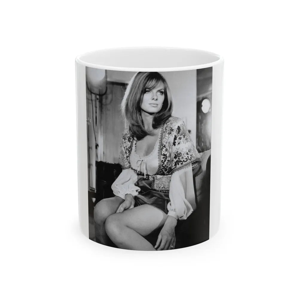 Julie Ege #251 (Vintage Female Icon) White Coffee Mug-11oz-Go Mug Yourself