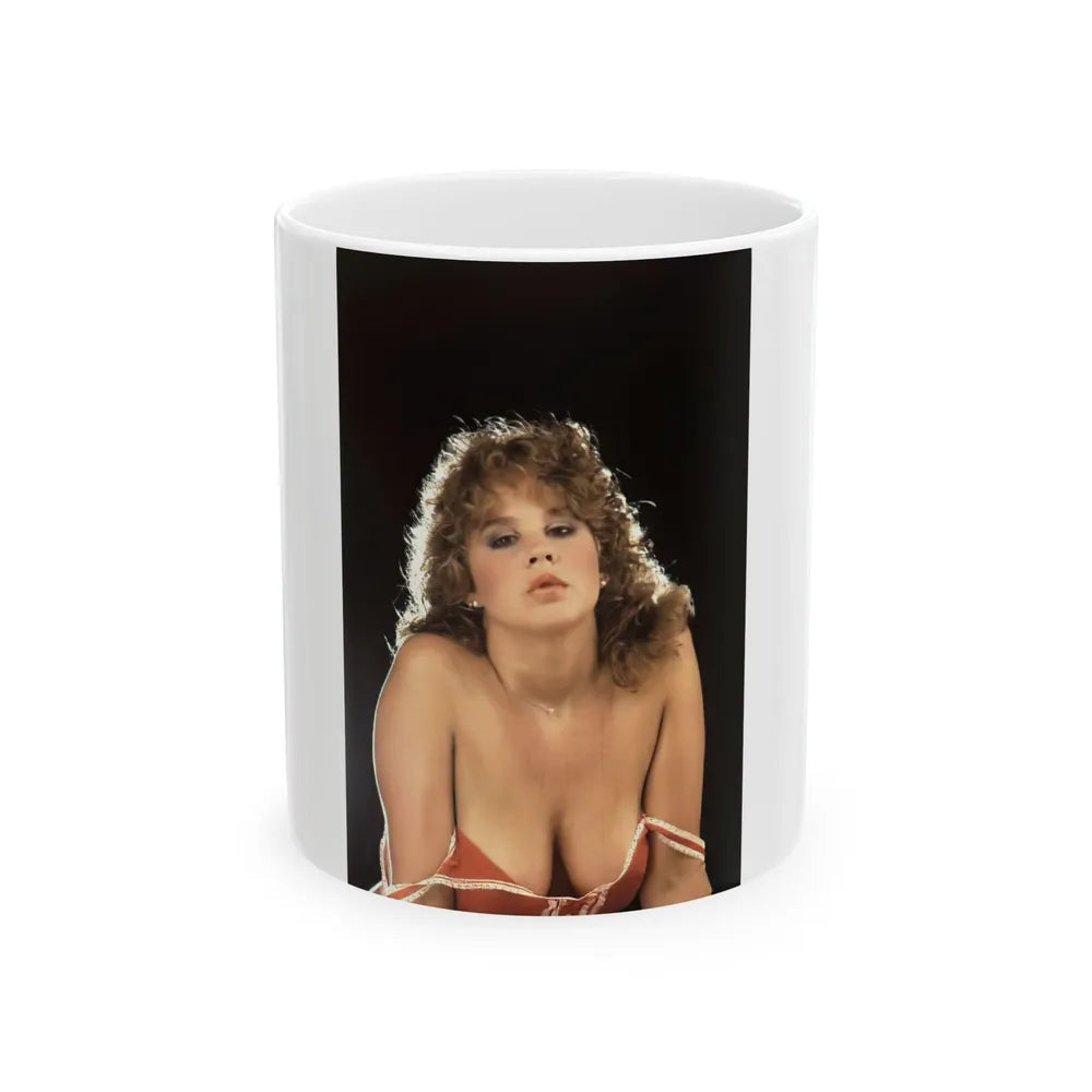 Linda Blair #152 (Vintage Female Icon) White Coffee Mug-11oz-Go Mug Yourself