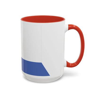 Flag of Irkutsk Russia - Accent Coffee Mug-Go Mug Yourself