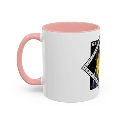 STS 122 (NASA) Accent Coffee Mug-Go Mug Yourself