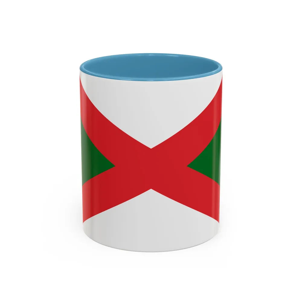 Flag of Bexhill UK - Accent Coffee Mug-11oz-Light Blue-Go Mug Yourself