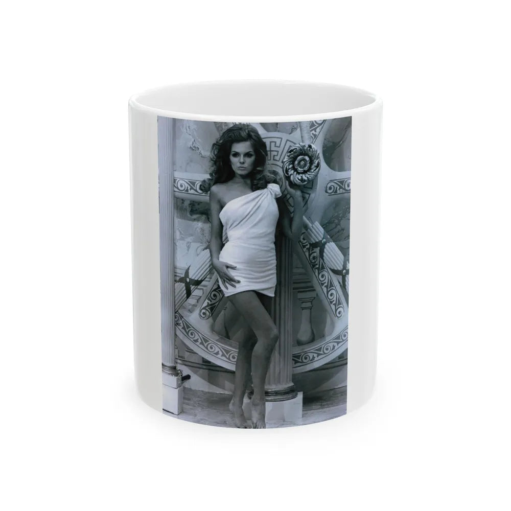 Julie Ege #259 (Vintage Female Icon) White Coffee Mug-11oz-Go Mug Yourself