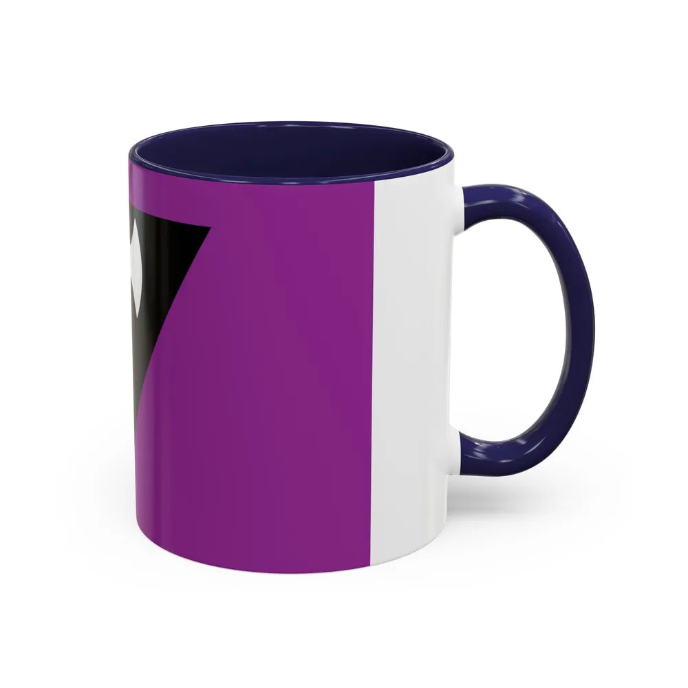 Labrys Lesbian Pride Flag - Accent Coffee Mug-Go Mug Yourself