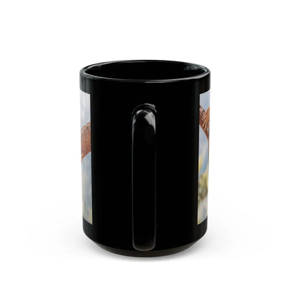 Victoria Vetri #01 - Nude ''Playboy Centerfold Gate''1 (Vintage Female Icon) Black Coffee Mug-Go Mug Yourself