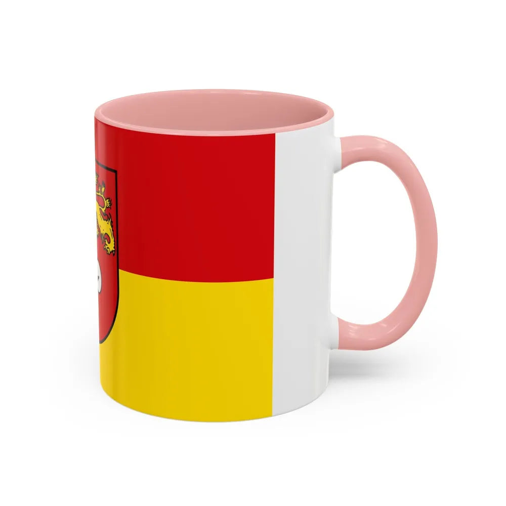 Flag of Hannover Germany - Accent Coffee Mug-Go Mug Yourself