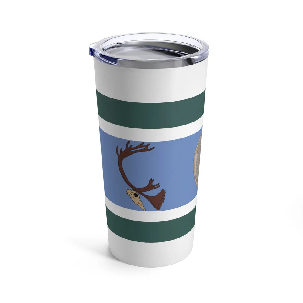 Innu Nation Flag - Tumbler 20oz-Go Mug Yourself