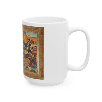 Fort Apache (Argosy Pictures, 1948) - White Coffee Mug-Go Mug Yourself