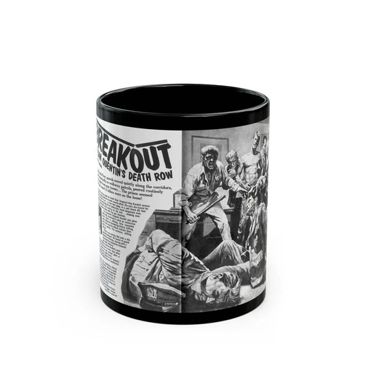 Breakout, Man's magazine, December 1962 - Black Coffee Mug-11oz-Go Mug Yourself