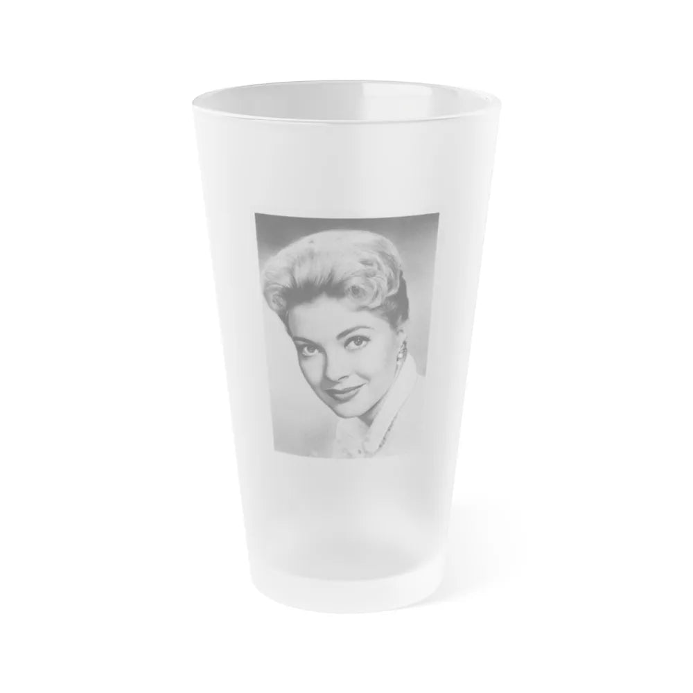 Lori Nelson #160 1 (Vintage Female Icon) Frosted Pint 16oz-16oz-Frosted-Go Mug Yourself