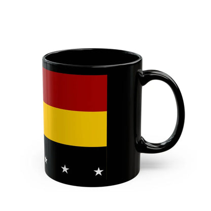 Flag of Madang Papa New Guinea - Black Coffee Mug-Go Mug Yourself