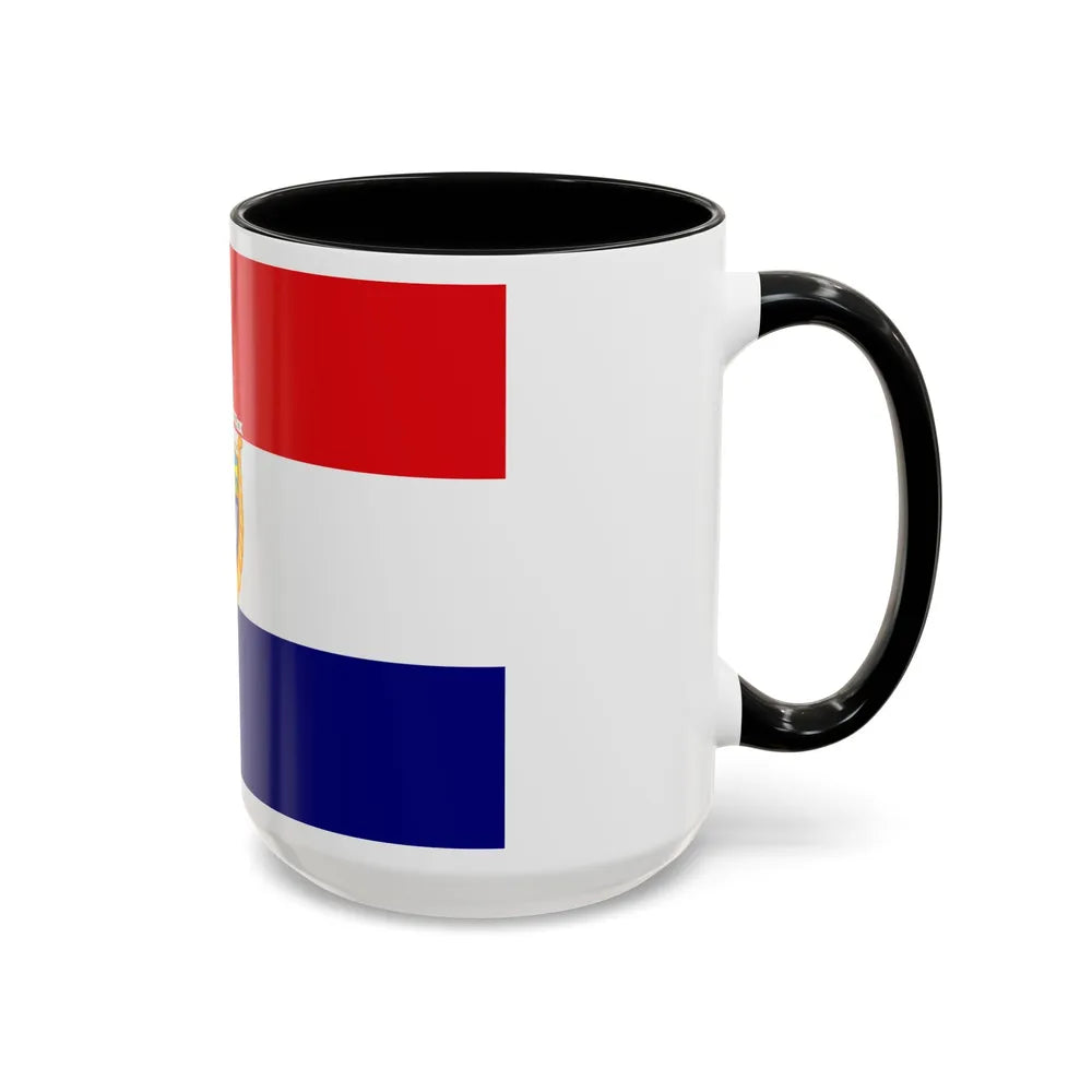 Flag of Guaranda Ecuador - Accent Coffee Mug-Go Mug Yourself