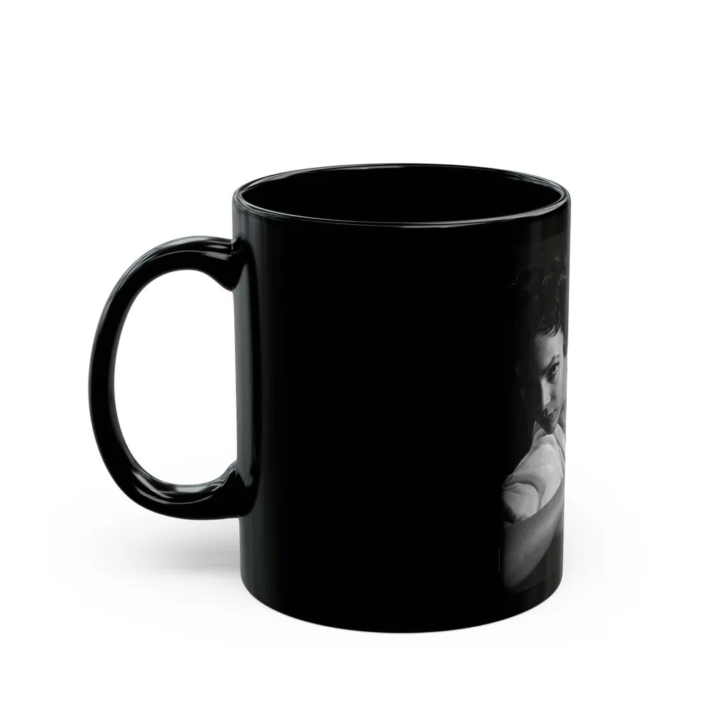 Dorothy Dandridge #06 (Vintage Female Icon) Black Coffee Mug-Go Mug Yourself