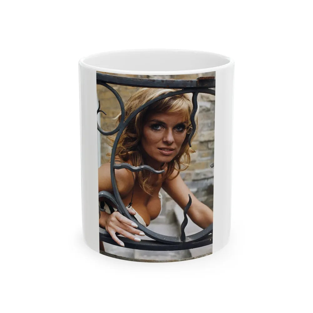 Julie Ege #239 (Vintage Female Icon) White Coffee Mug-11oz-Go Mug Yourself