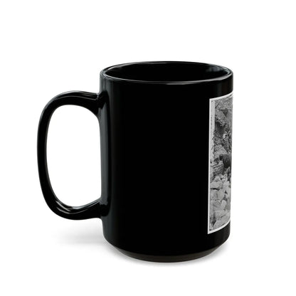 Charleston, S.C. Site Of The Night Attack On Fort Sumter, September 8, 1863 (U.S. Civil War) Black Coffee Mug-Go Mug Yourself