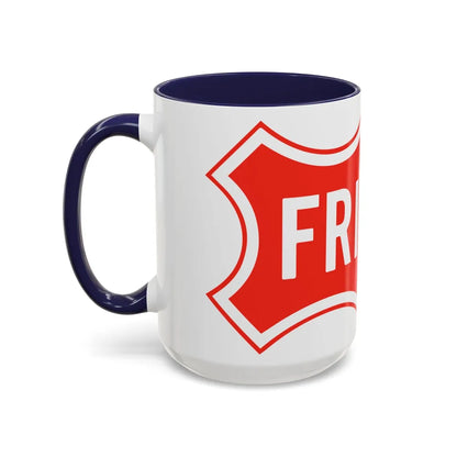 Seal of Frisco Texas - Accent Coffee Mug-Go Mug Yourself