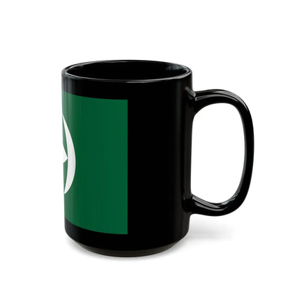 Flag of Chiba Chiba Japan - Black Coffee Mug-Go Mug Yourself