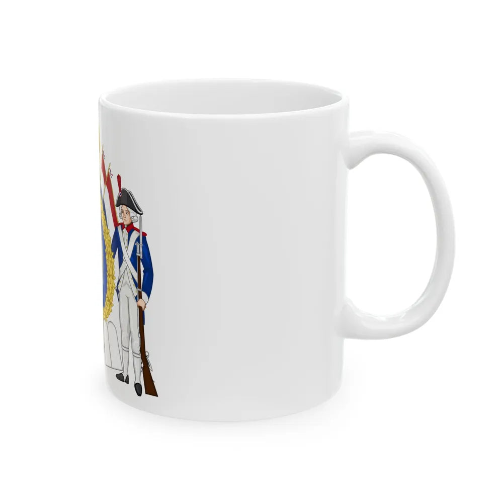 Coat of Arms of the First French Republic - White Coffee Mug-Go Mug Yourself