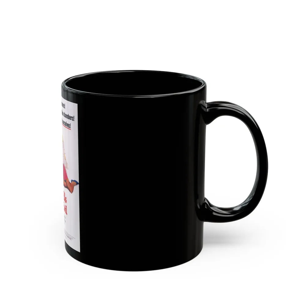 DELIVER US FROM EVIL 1975 Movie Poster - Black Coffee Mug-Go Mug Yourself