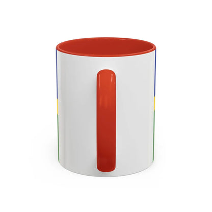 Flag of Flevoland Netherlands - Accent Coffee Mug-Go Mug Yourself