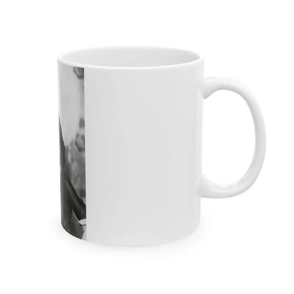 Barbara Stanwyck #157 (Vintage Female Icon) White Coffee Mug-Go Mug Yourself