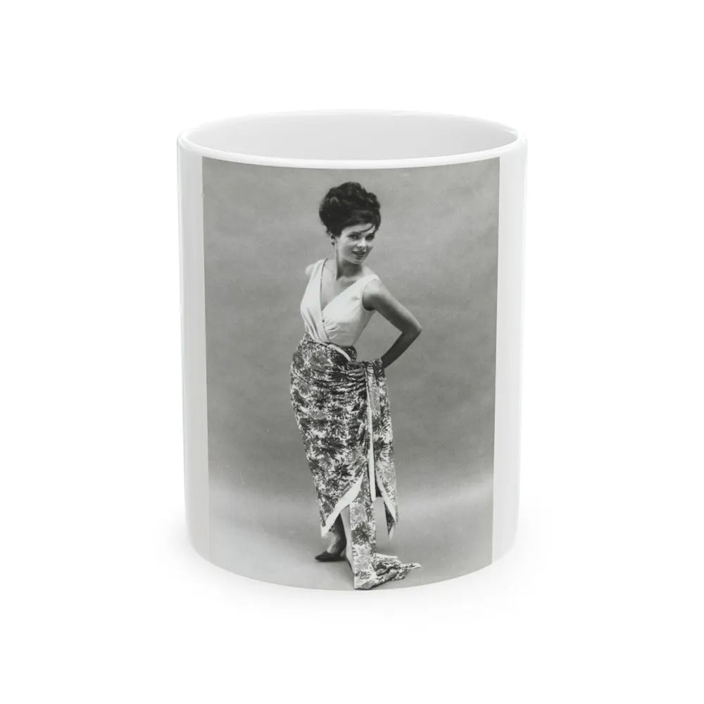 Gila Golan #26 (Vintage Female Icon) White Coffee Mug-11oz-Go Mug Yourself