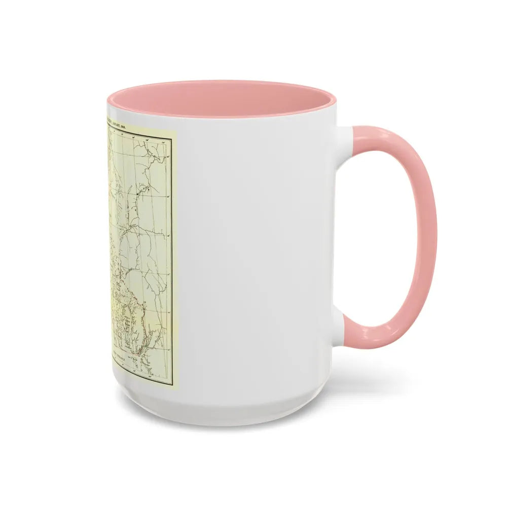 USA - Alaska (1903) (Map) Accent Coffee Mug-Go Mug Yourself