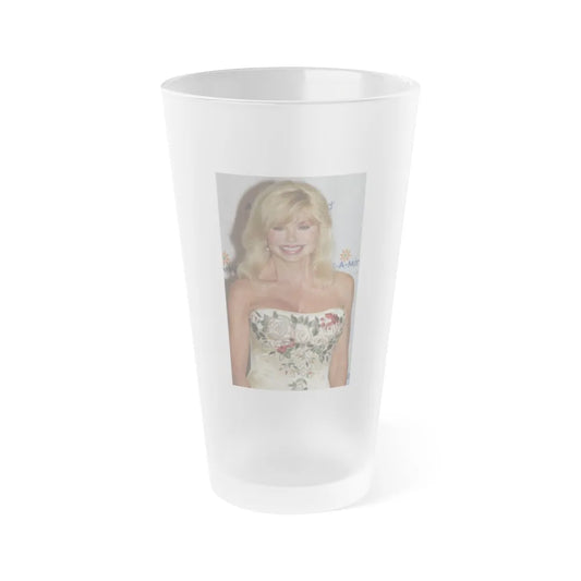 Loni Anderson #02 (Vintage Female Icon) Frosted Pint 16oz-16oz-Frosted-Go Mug Yourself