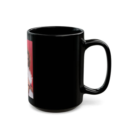 Julie Ege #149 (Vintage Female Icon) Black Coffee Mug-Go Mug Yourself