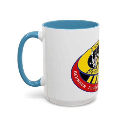 STS 123 (NASA) Accent Coffee Mug-Go Mug Yourself