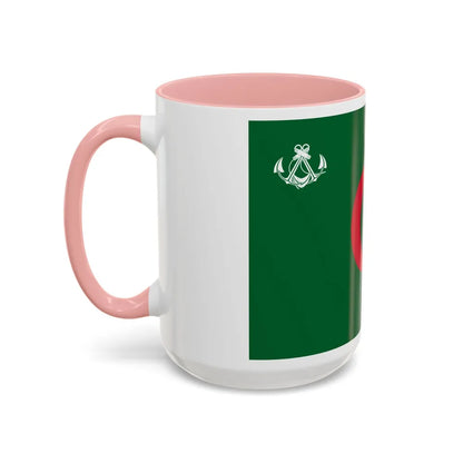 Naval Ensign of Algeria - Accent Coffee Mug-Go Mug Yourself