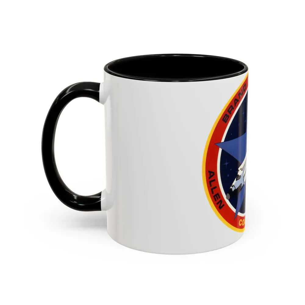 STS 5 (NASA) Accent Coffee Mug-Go Mug Yourself