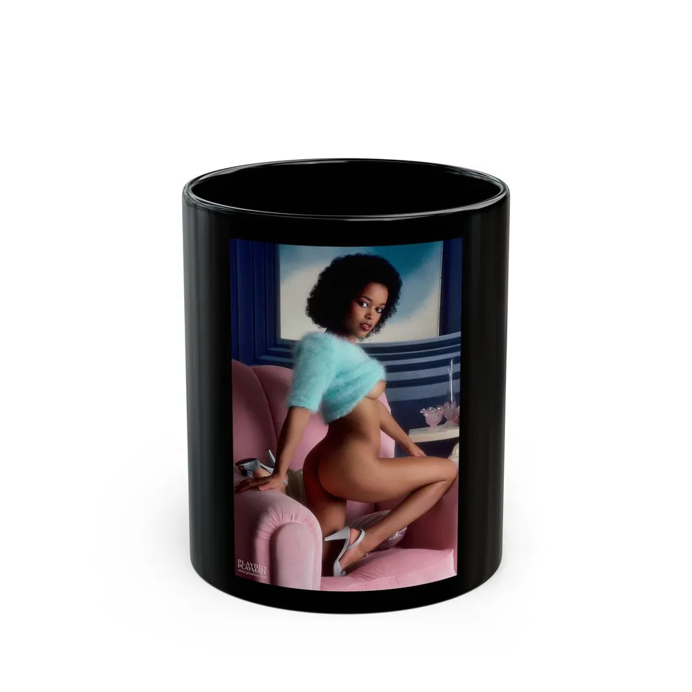 Ola Ray #115 (Vintage Female Icon) Black Coffee Mug-11oz-Go Mug Yourself