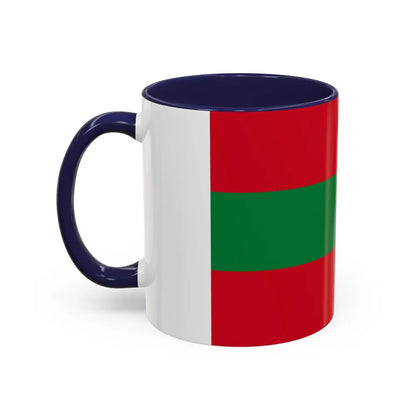 Flag of Ambato Ecuador - Accent Coffee Mug-Go Mug Yourself