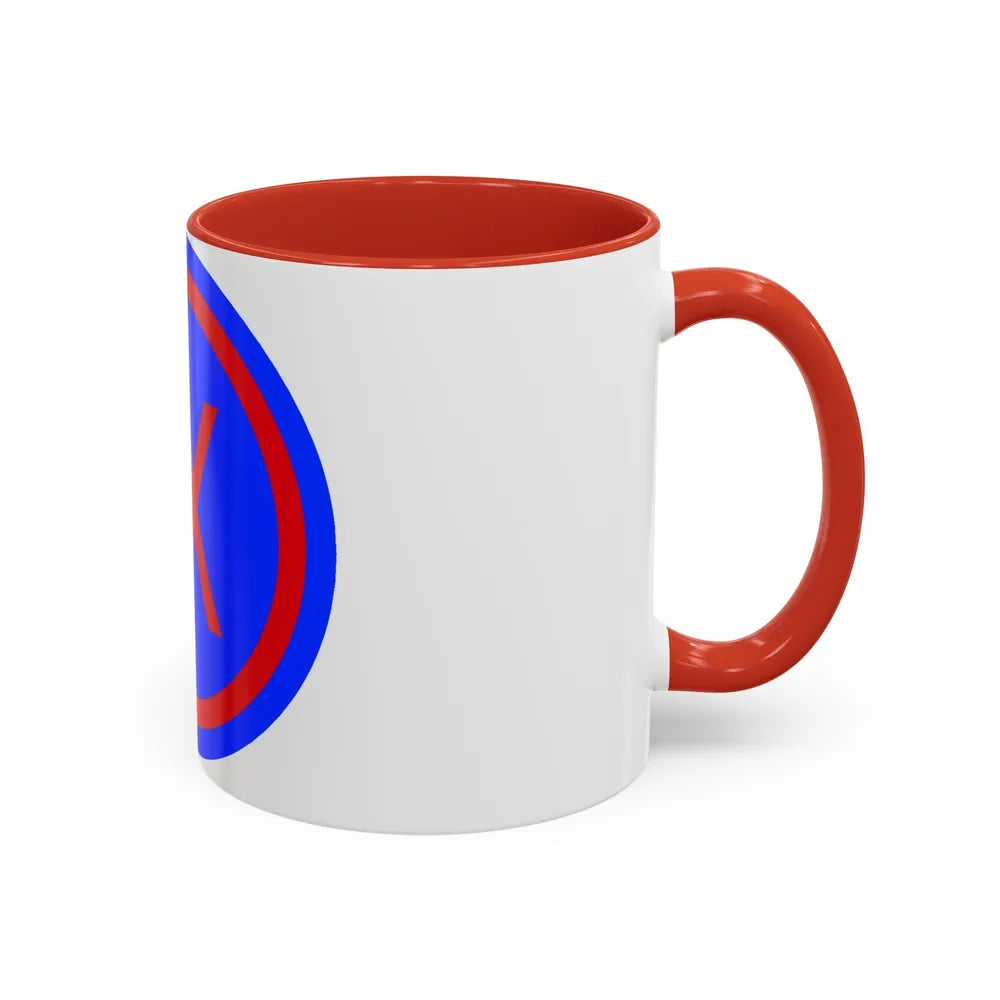 IX Corps (U.S. Army) Accent Coffee Mug-Go Mug Yourself