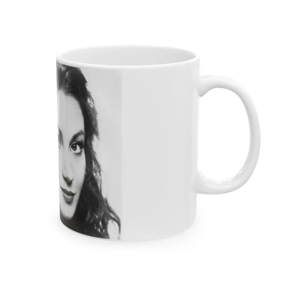 Jane Seymour #23 (Vintage Female Icon) White Coffee Mug-Go Mug Yourself