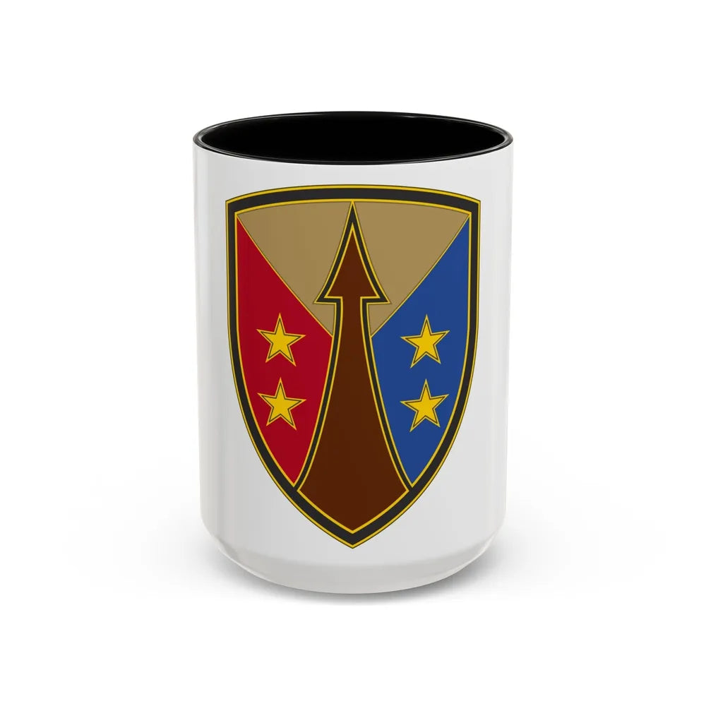 Reserve Sustainment Command (U.S. Army) Accent Coffee Mug-15oz-Black-Go Mug Yourself