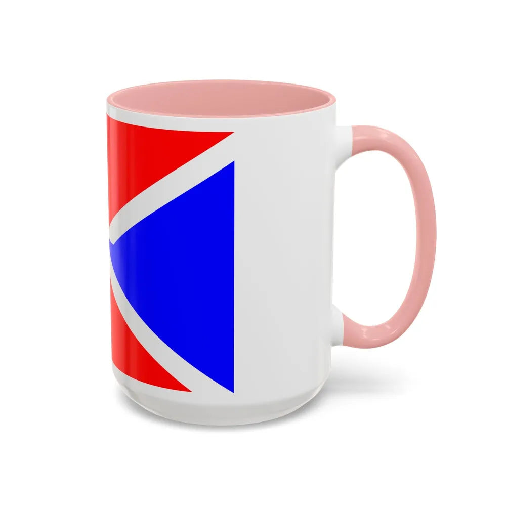 Flag of Dingli Malta - Accent Coffee Mug-Go Mug Yourself