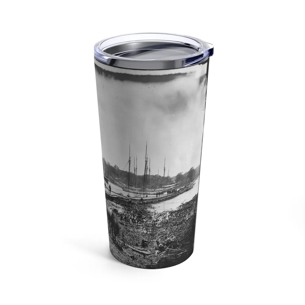 James River, Va. Pontoon Bridge (U.S. Civil War) Tumbler 20oz-Go Mug Yourself