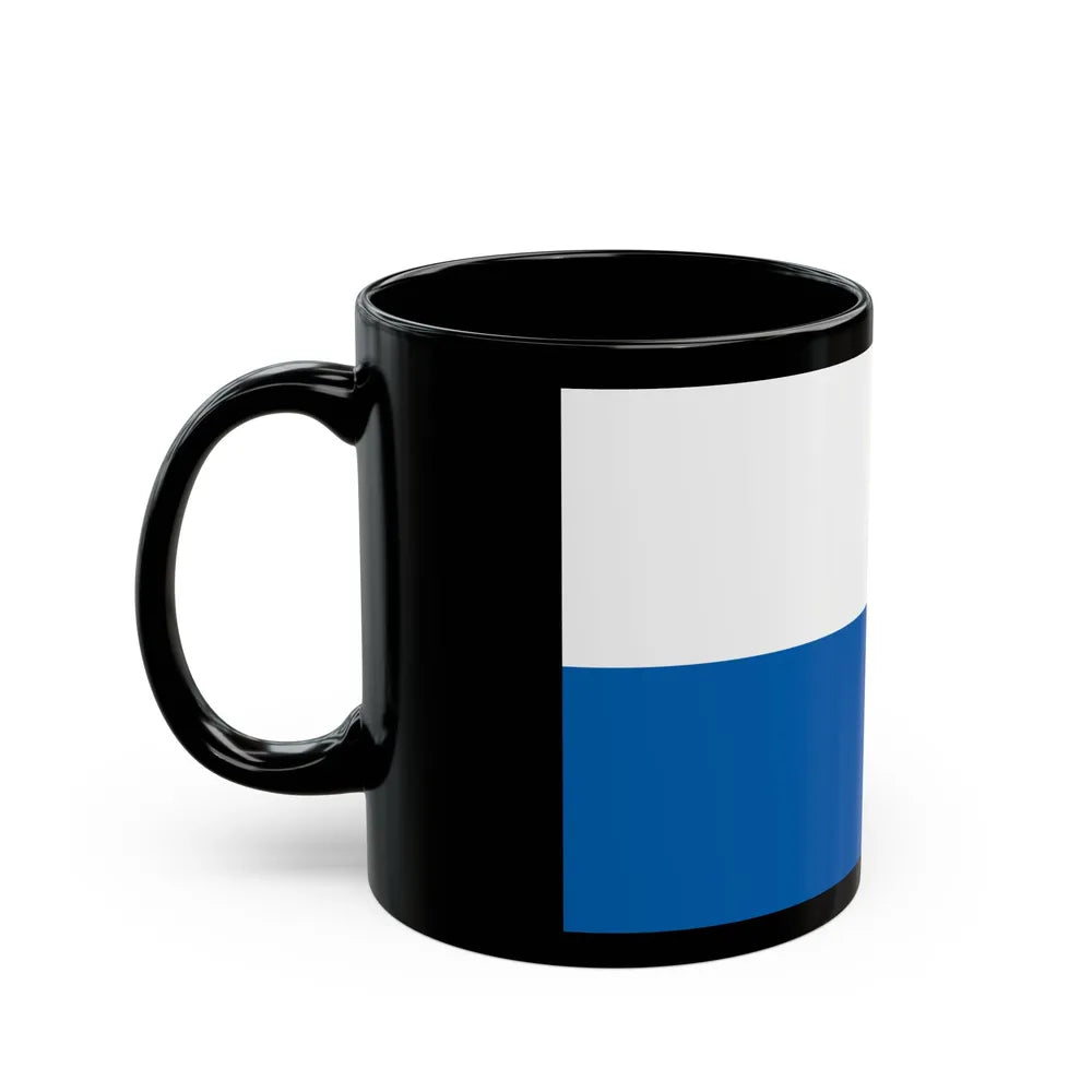 Flag of Legnica Poland - Black Coffee Mug-Go Mug Yourself