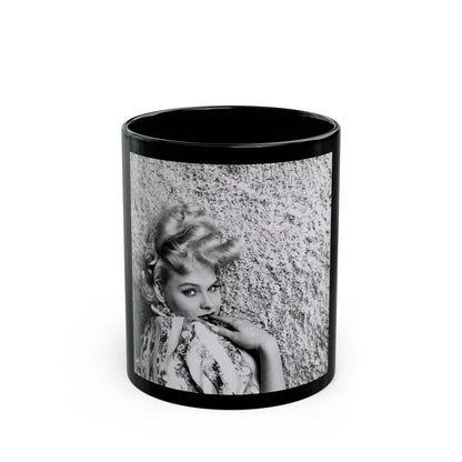 Diane McBaine #12 (Vintage Female Icon) Black Coffee Mug-11oz-Go Mug Yourself