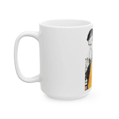 Dear Mr. Calder, Woman's Day, November 1960 - White Coffee Mug-Go Mug Yourself