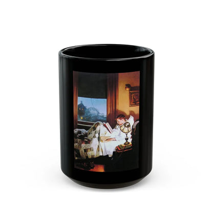 Rockwell1 (19) - Black Coffee Mug-15oz-Go Mug Yourself