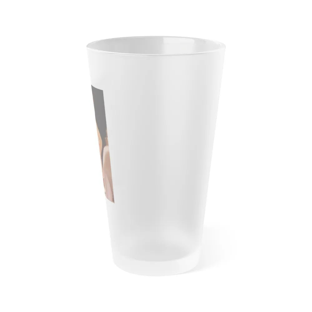 Linda Blair #261 - Partially Topless (Vintage Female Icon) Frosted Pint 16oz-Go Mug Yourself