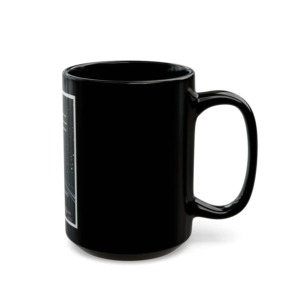 CLOSE ENCOUNTERS OF THE THIRD KIND (teaser) 1977 Movie Poster - Black Coffee Mug-Go Mug Yourself