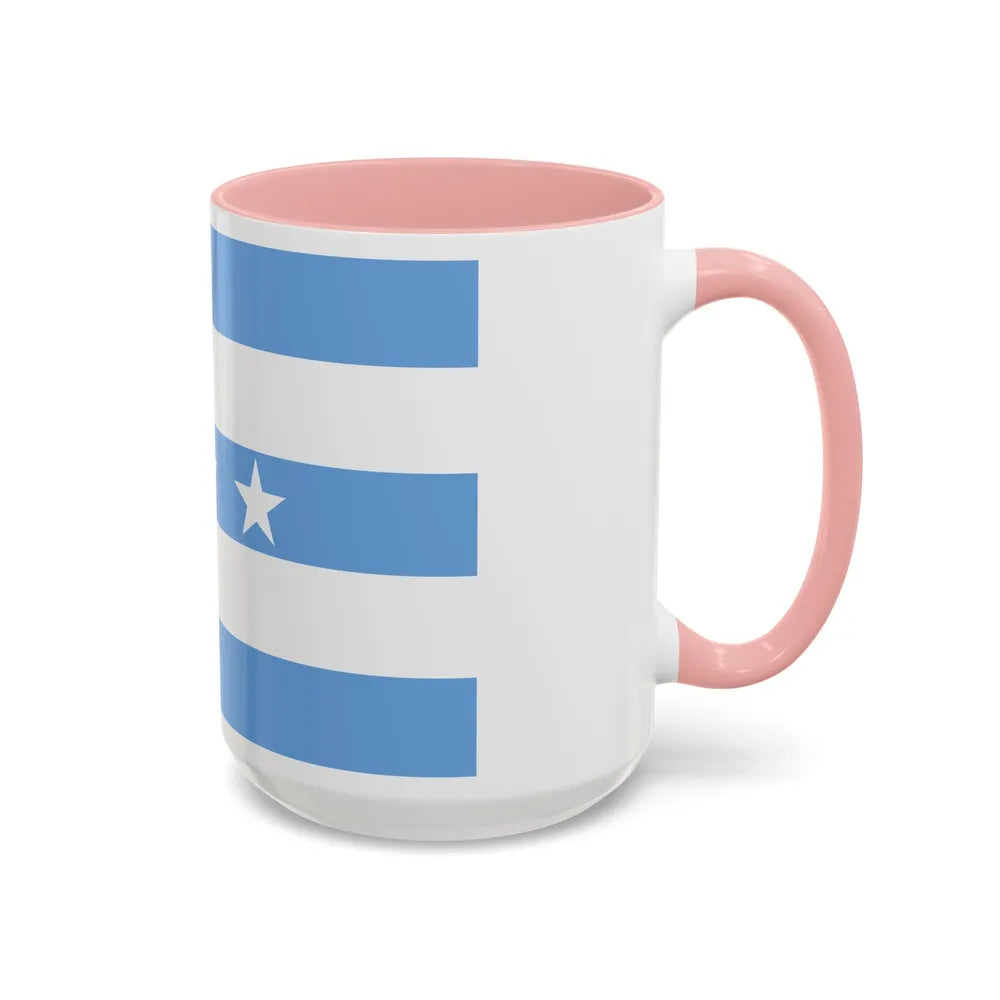 Flag of Guayaquil Ecuador - Accent Coffee Mug-Go Mug Yourself