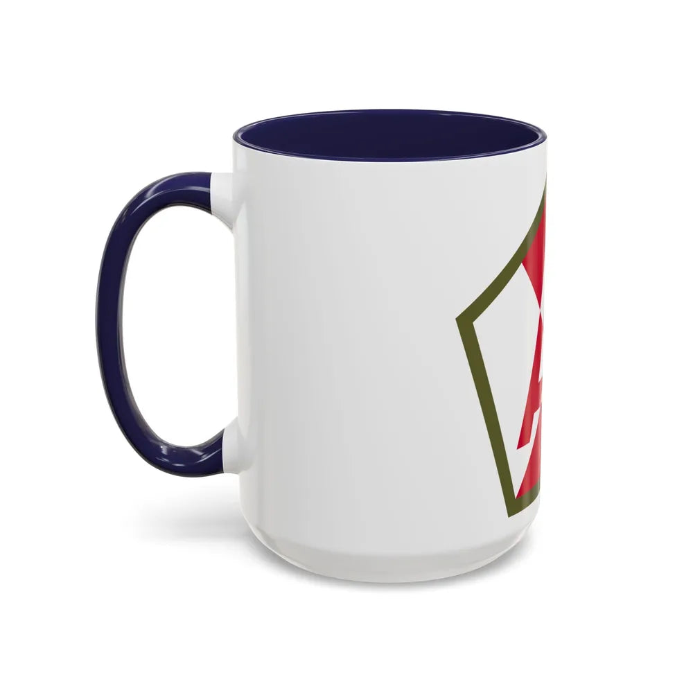 Fifteenth United States (U.S. Army) Accent Coffee Mug-Go Mug Yourself