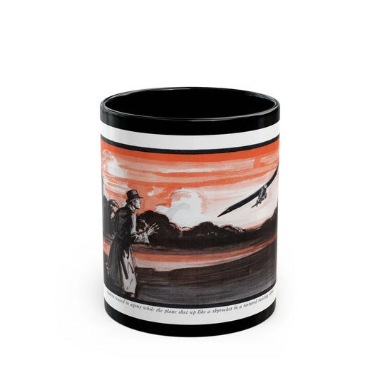 Driving Mists (1), McCall's magazine, March 1930 - Black Coffee Mug-11oz-Go Mug Yourself