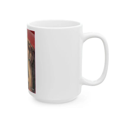 Ingrid Goude #05 - Mag. Cover (Vintage Female Icon) White Coffee Mug-Go Mug Yourself